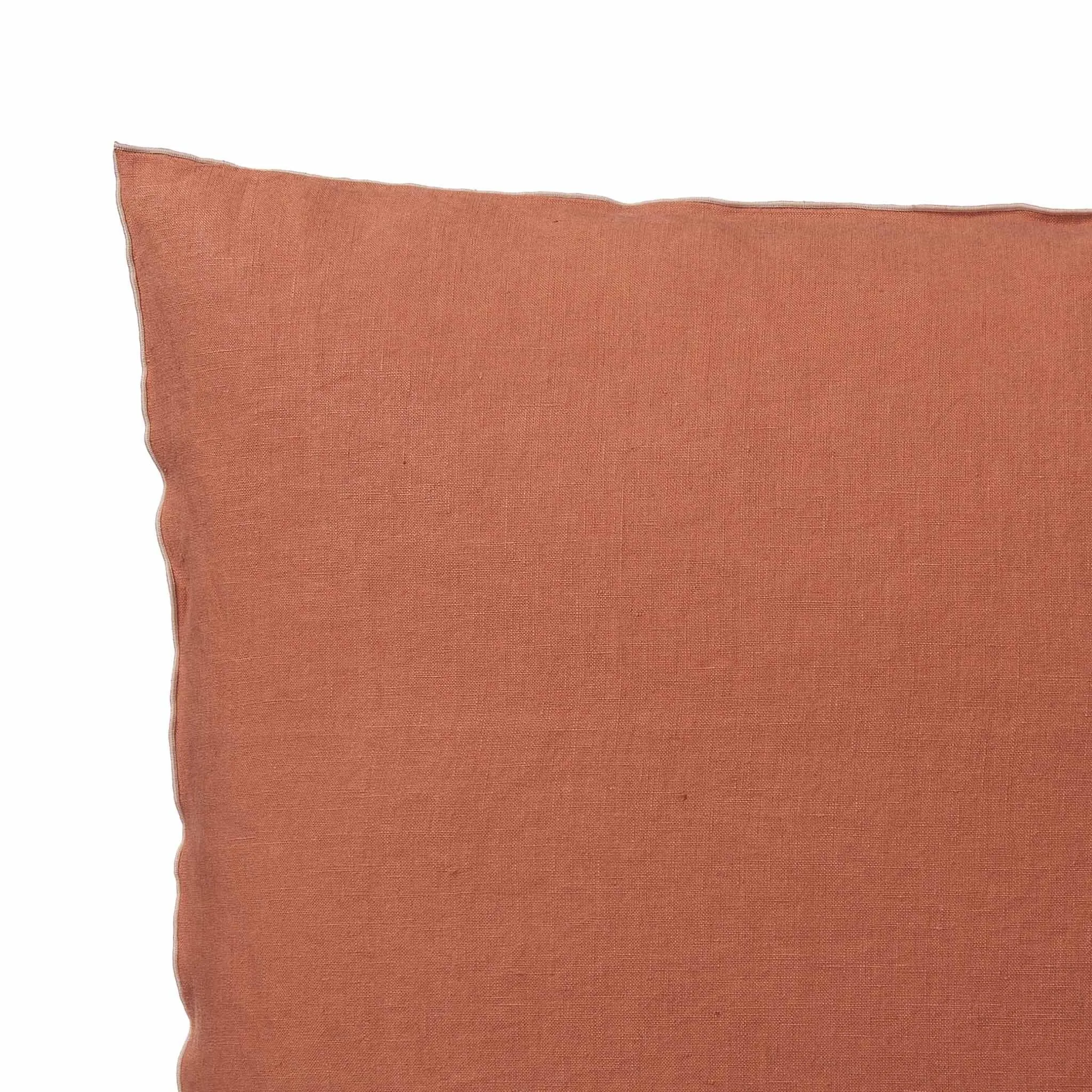 Alvalade Cushion Cover [Terracotta/Natural]