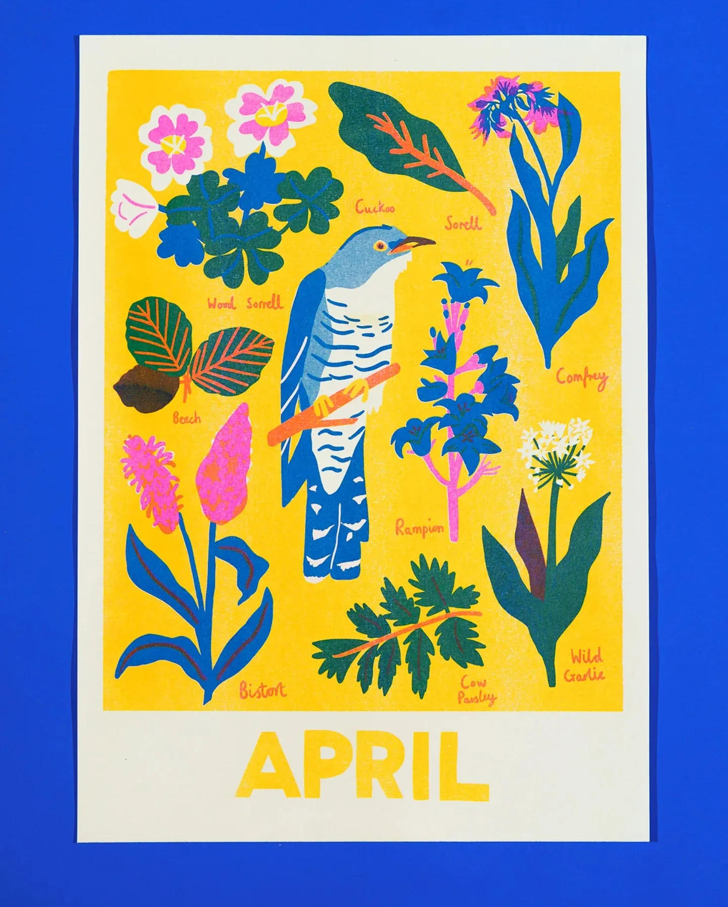 April Forage Print