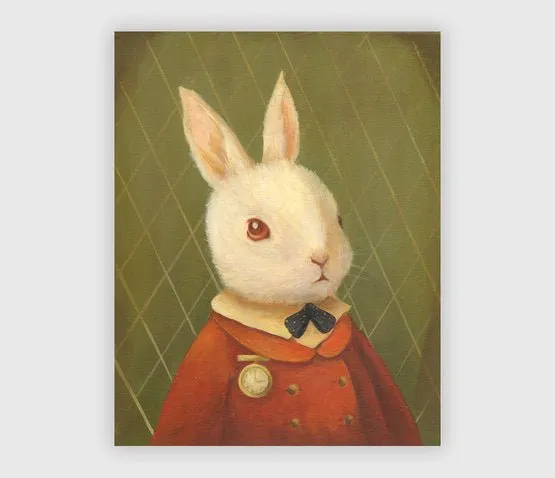 Archival Print | The White Rabbit by Emily Winfield Martin