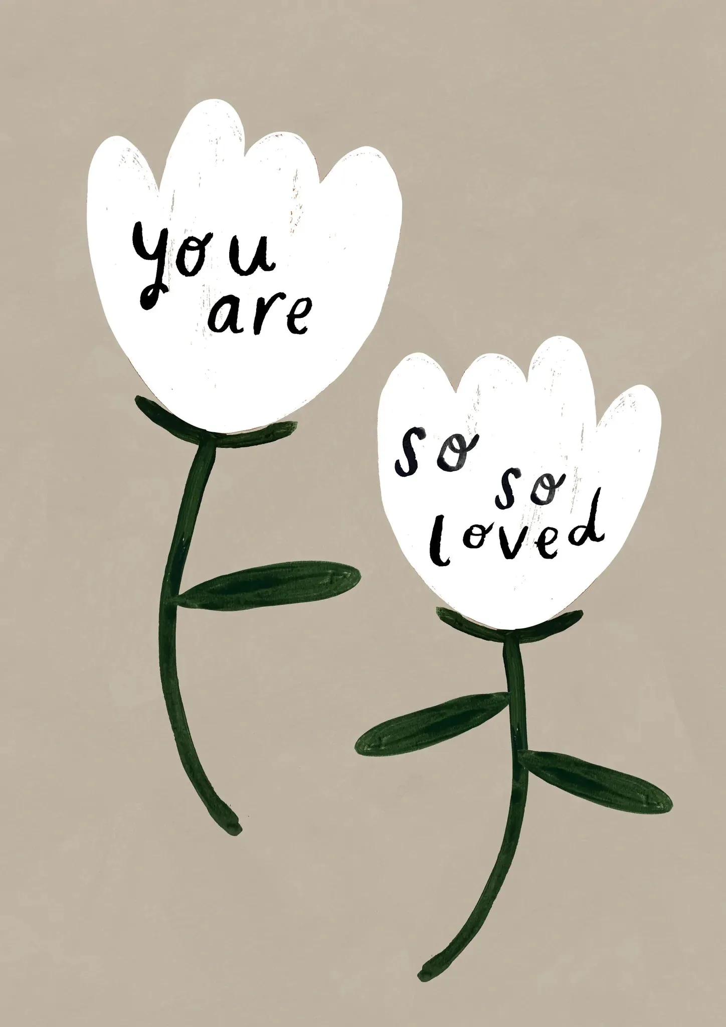 Art Print | You Are So Loved by Yaya Studio