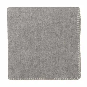 Aspan Blanket [Light grey/Off-white]