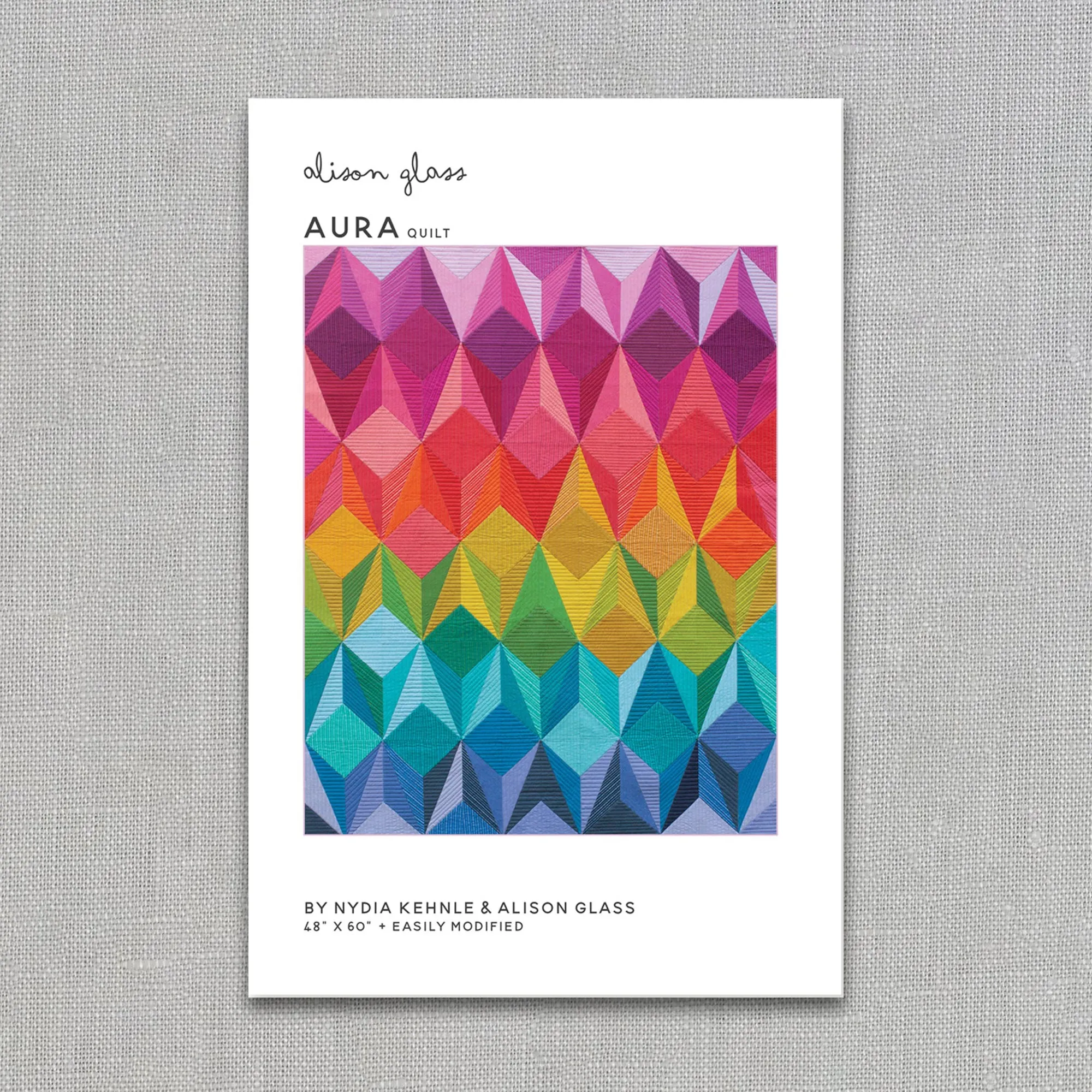 Aura - Quilt Pattern - Alison Glass and Nydia Kehnle - Paper Pattern