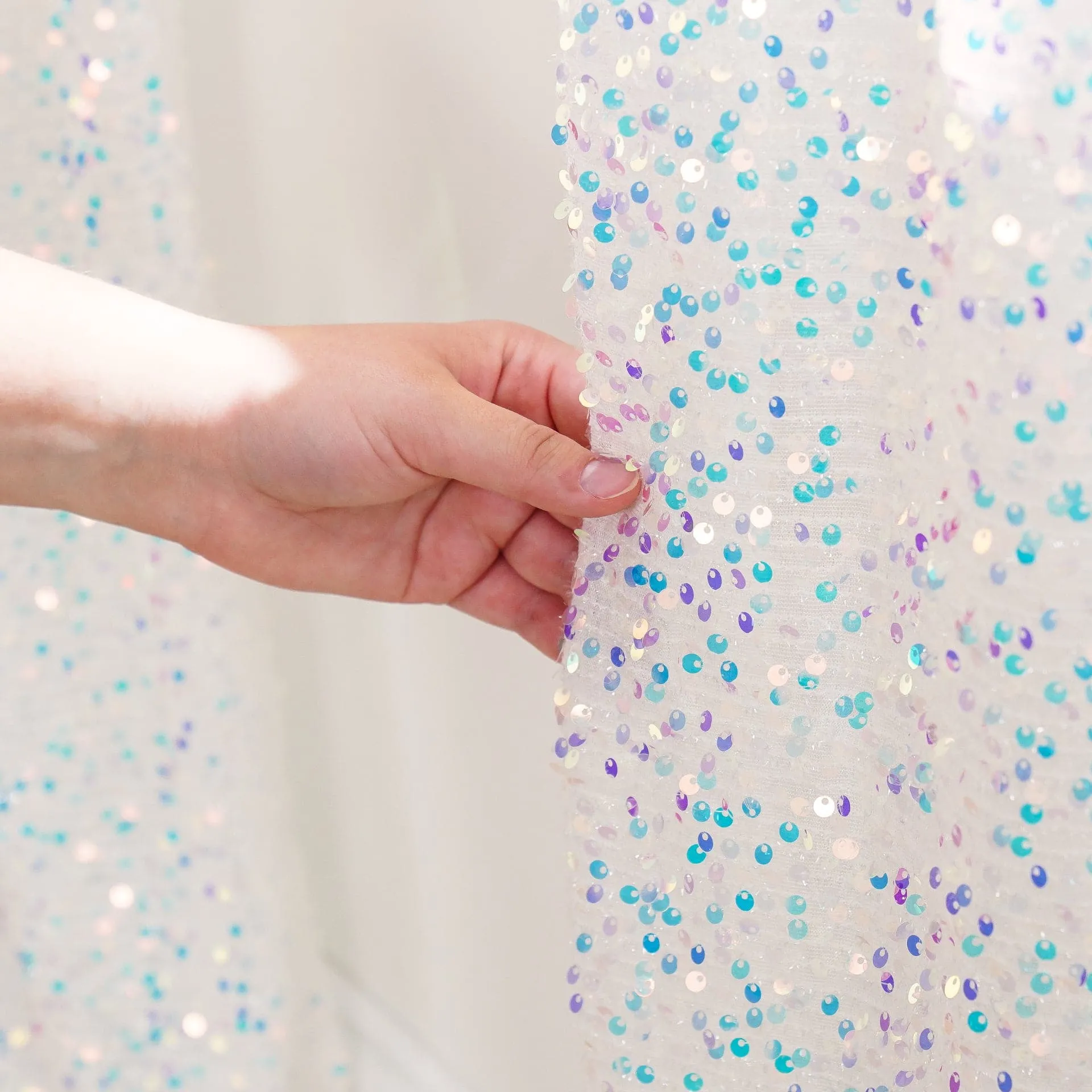 Ballgown Glam Sparkle Sequins Window Curtain Panel