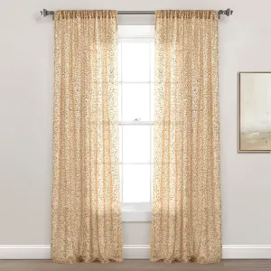 Ballgown Glam Sparkle Sequins Window Curtain Panel