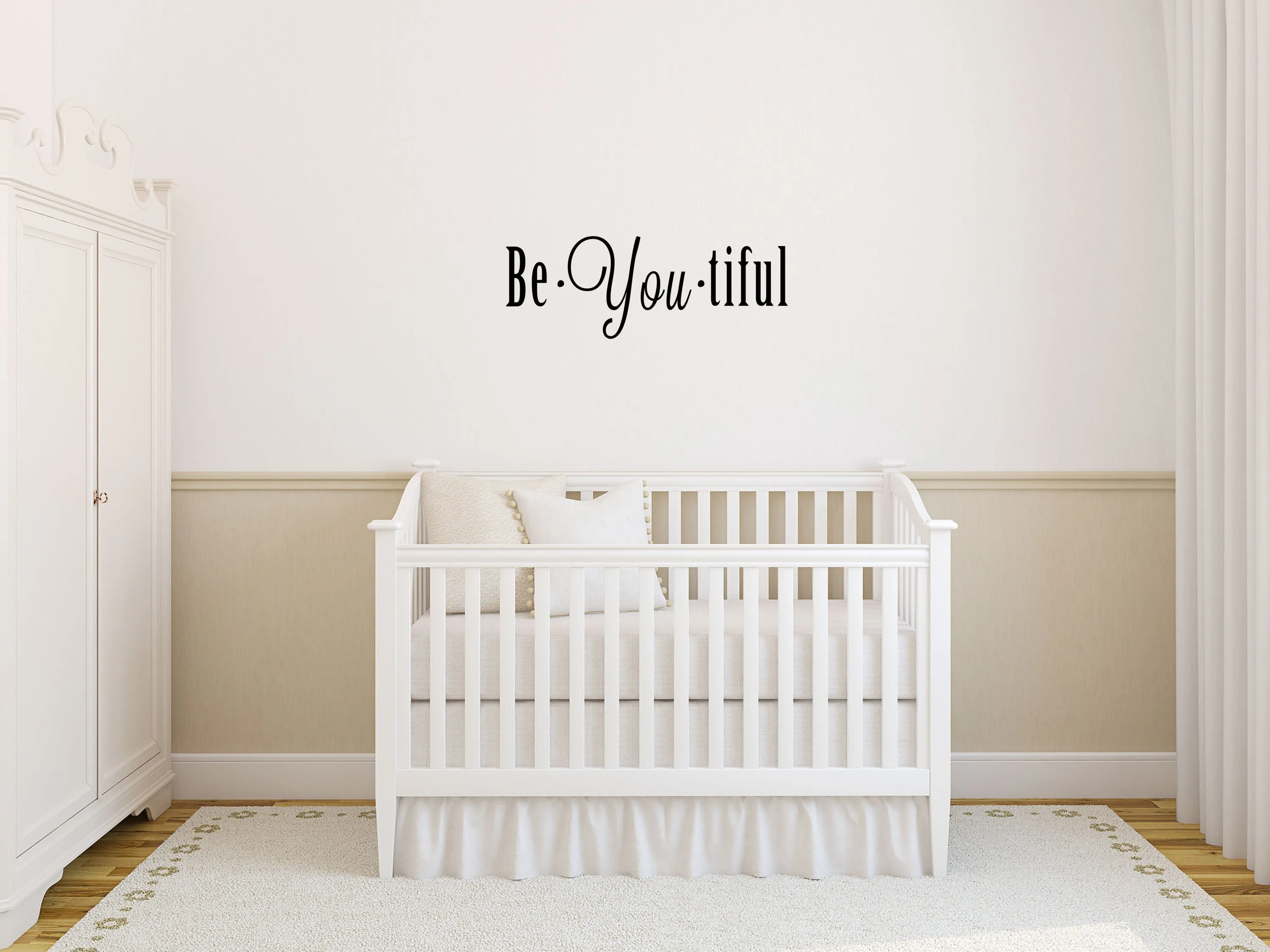 BeYouTiful Bedroom Wall Decal