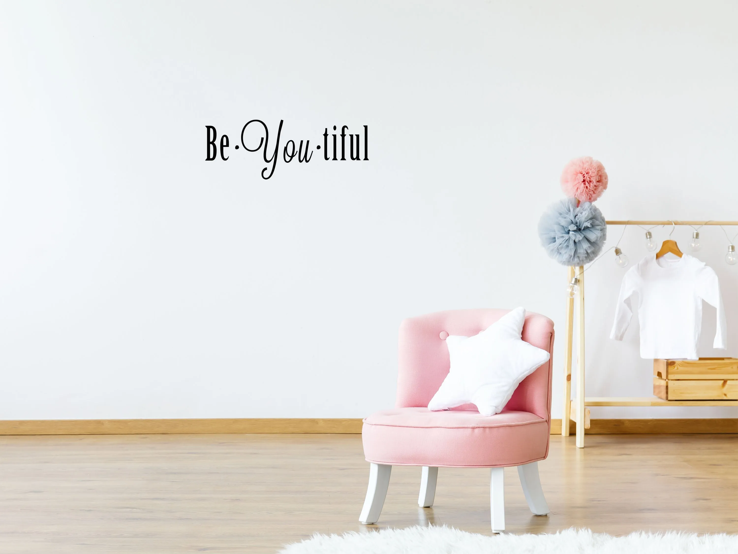 BeYouTiful Bedroom Wall Decal