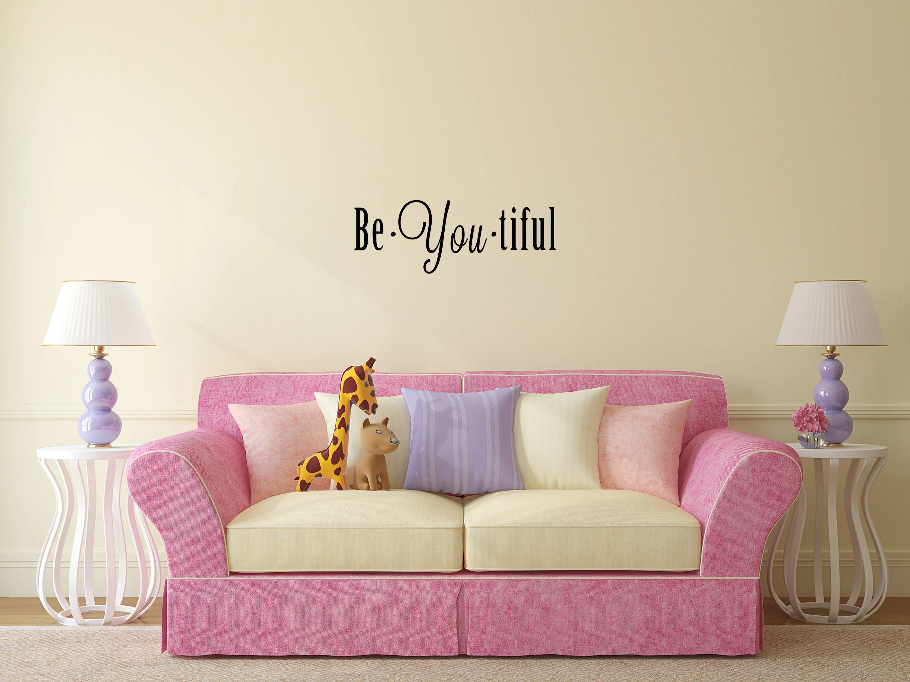 BeYouTiful Bedroom Wall Decal