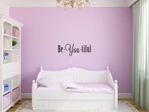 BeYouTiful Bedroom Wall Decal