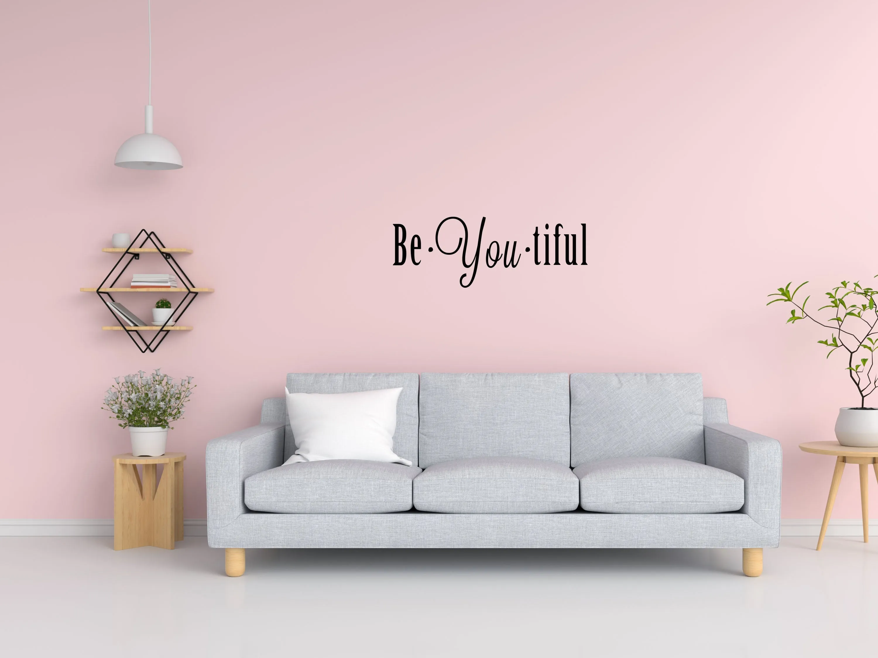 BeYouTiful Bedroom Wall Decal