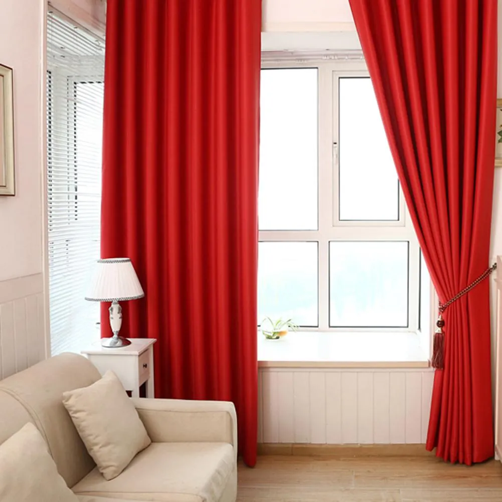 Blackout Insulation Curtain Living Room Bedroom 40" x 85"