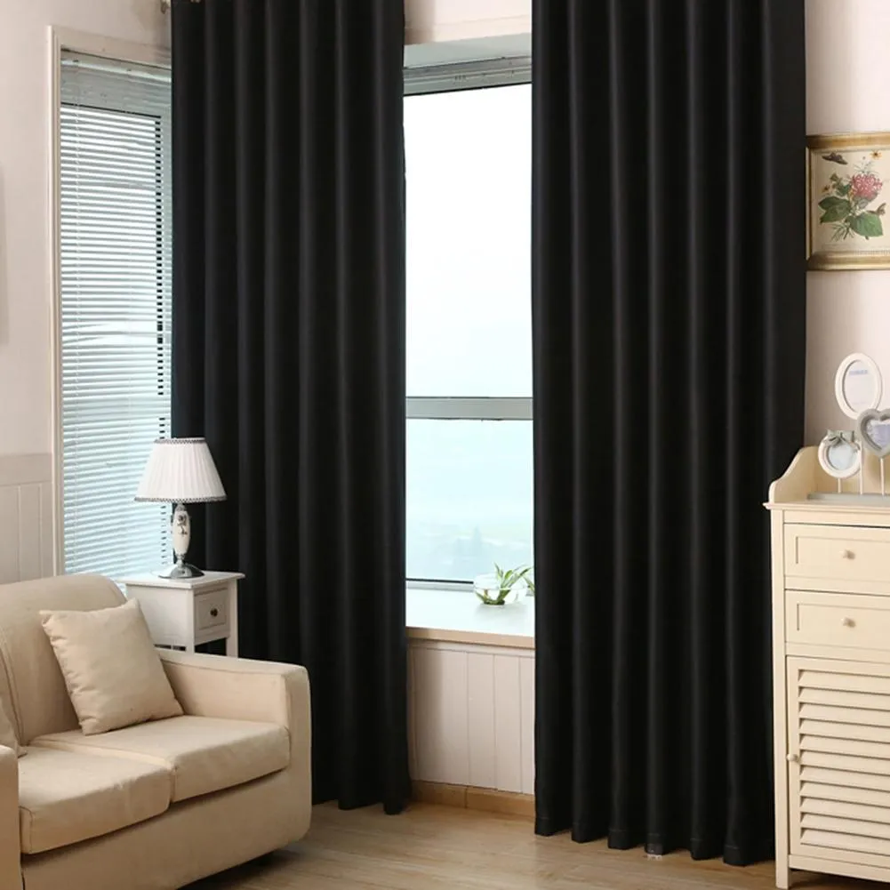 Blackout Insulation Curtain Living Room Bedroom 40" x 85"