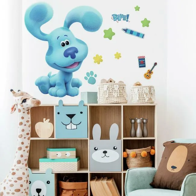 Blue's Clues Peel And Stick Giant Wall Decals