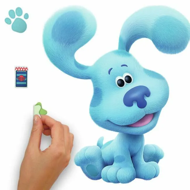 Blue's Clues Peel And Stick Giant Wall Decals