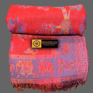 Boiled Wool Blanket, 100% Boiled Woolen Throw