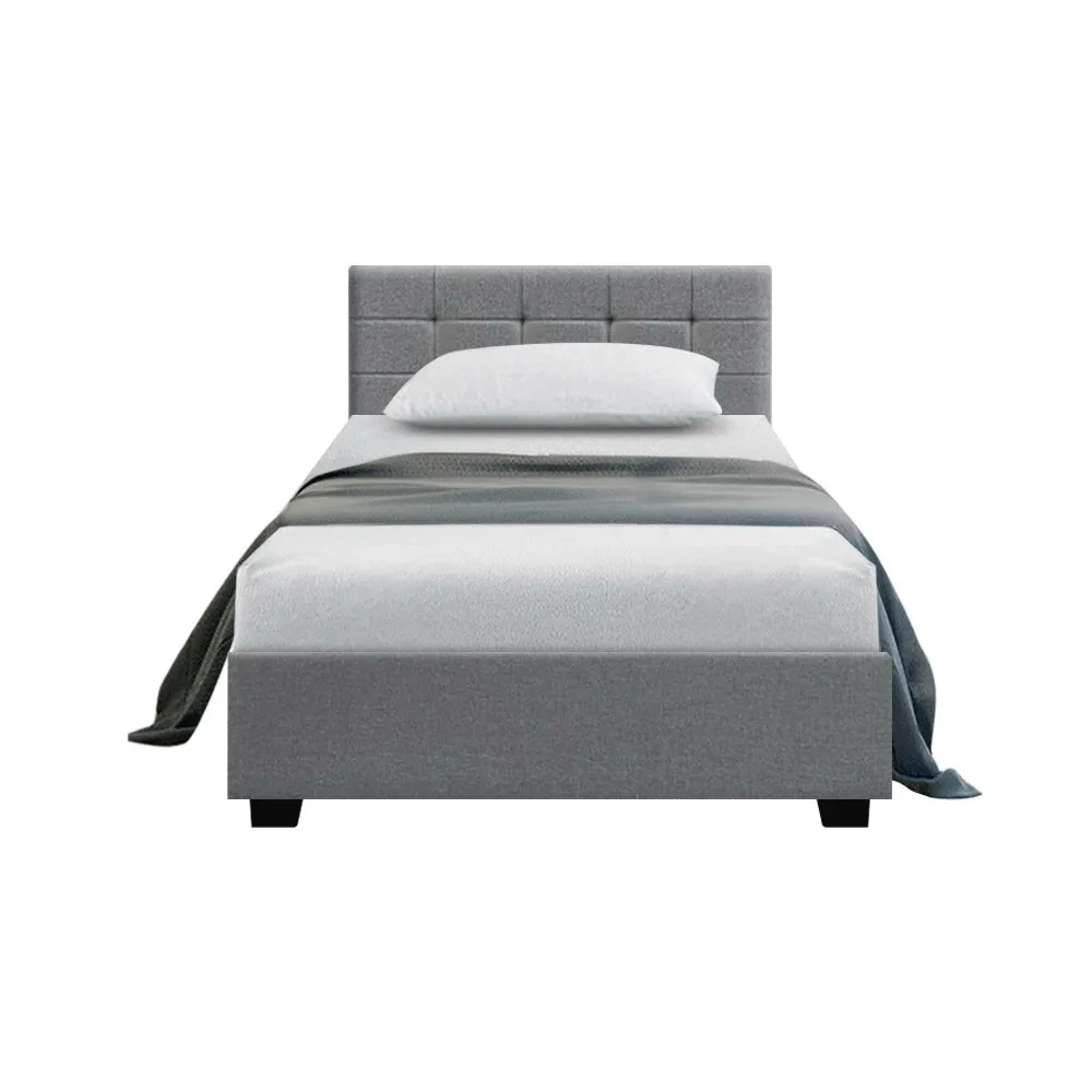 Byron Storage King Single Bed Frame Grey