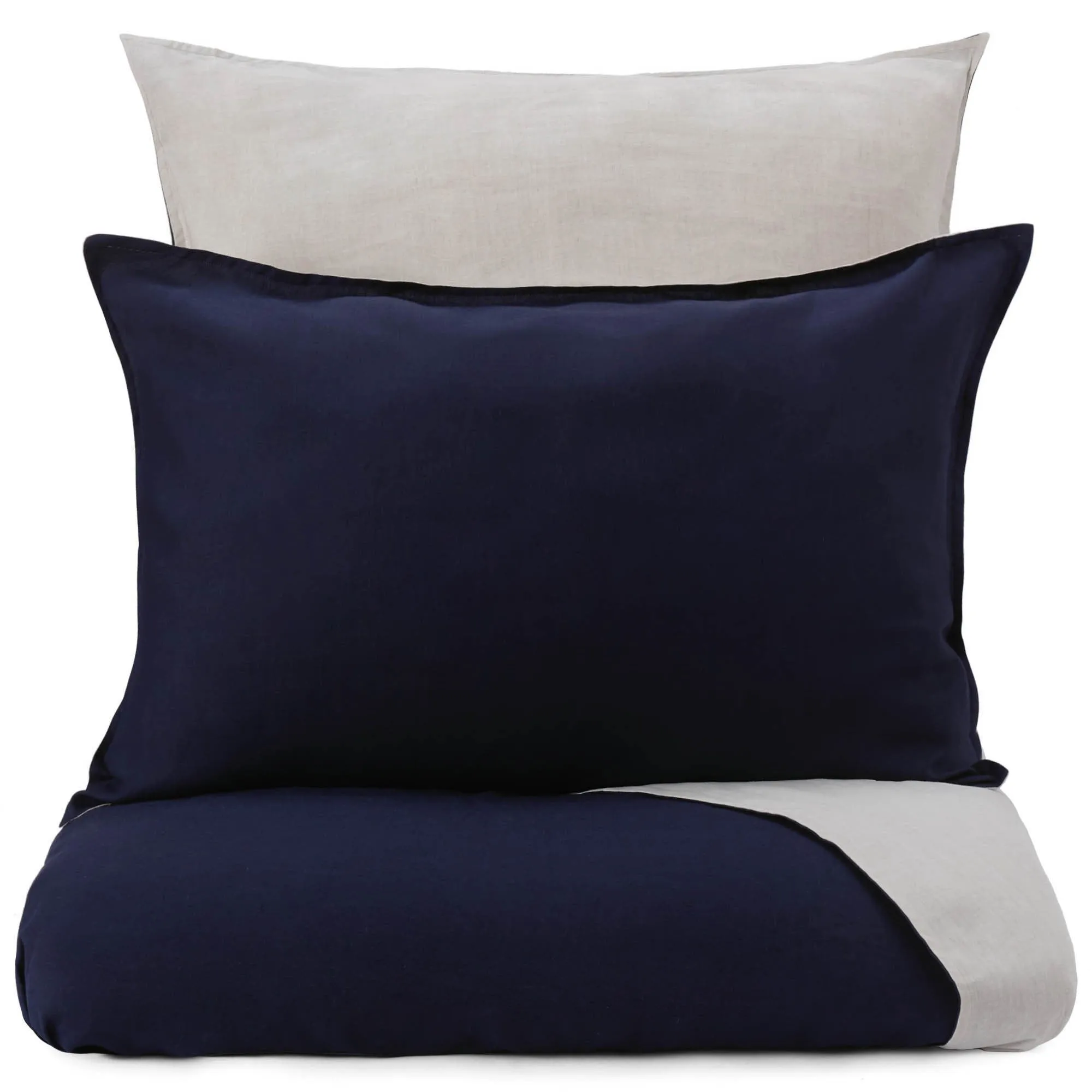 Cercosa Bedding [Dark blue/Natural]