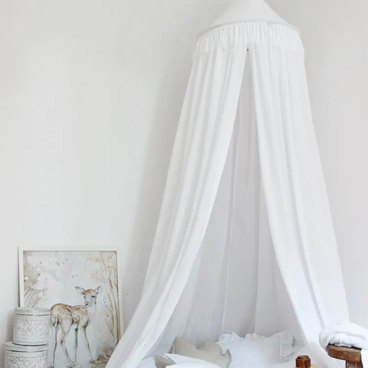 Cotton & Sweets mosquitoos 235cm | Voile Boho White