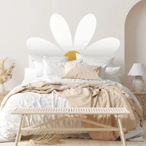 Daisy Headboard XXL Peel And Stick Giant Wall Decals