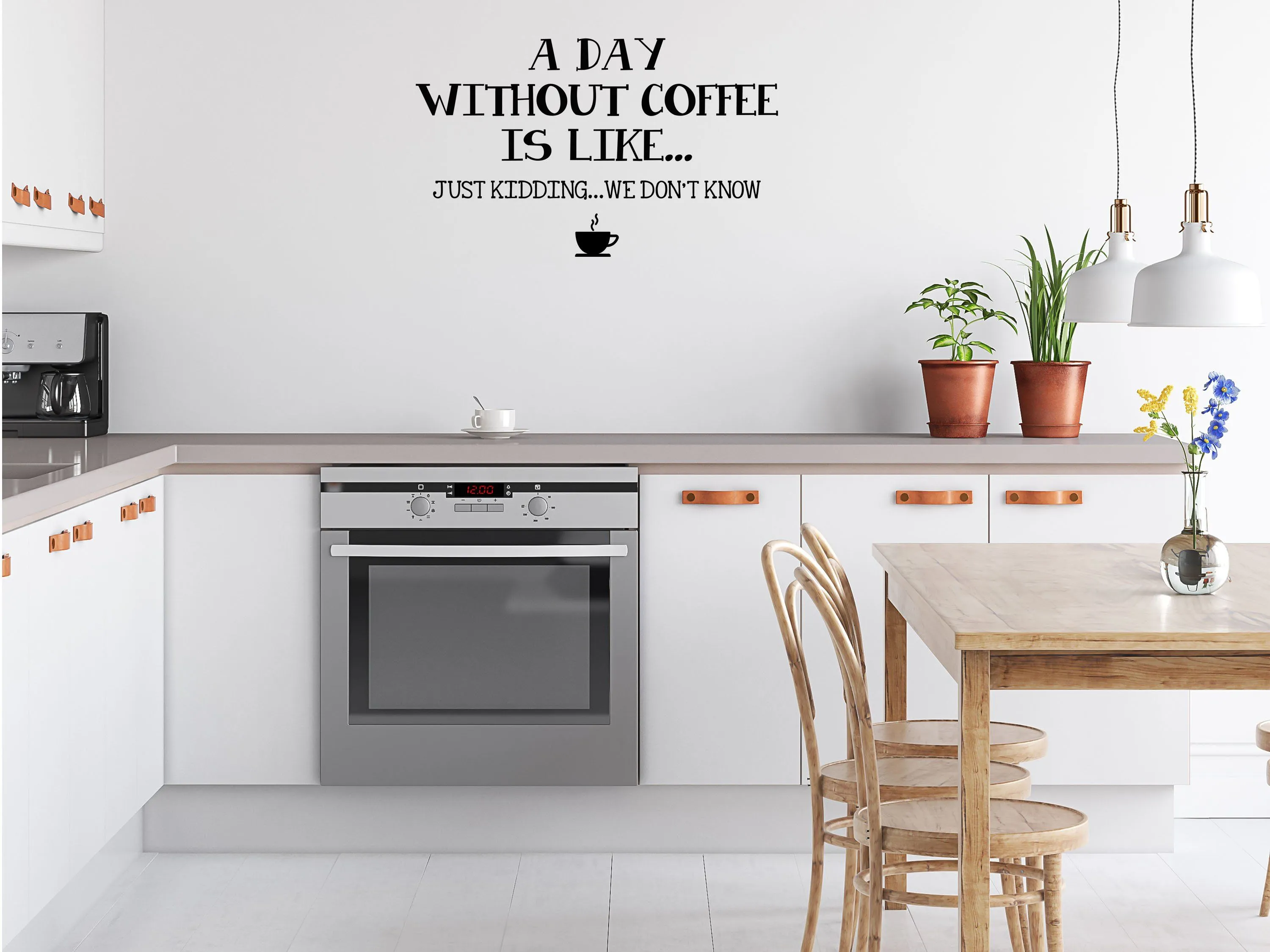 Day Without Coffee Wall Decal