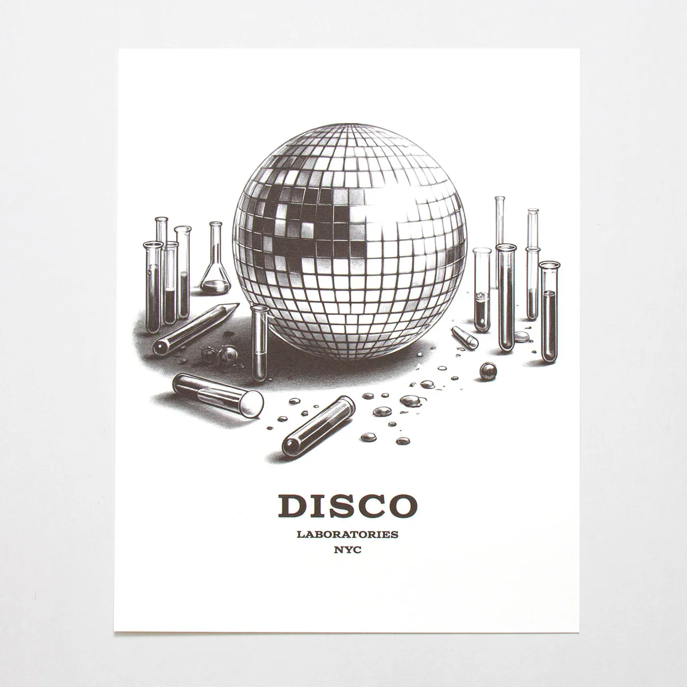 Disco Labs NYC - Art Print