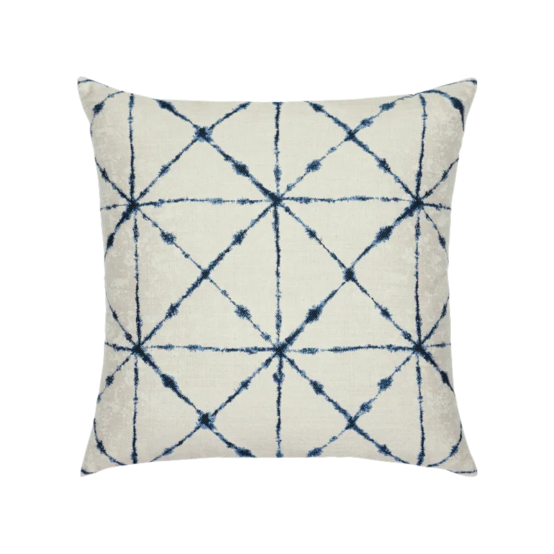 Elaine Smith Trilogy Indigo Pillow