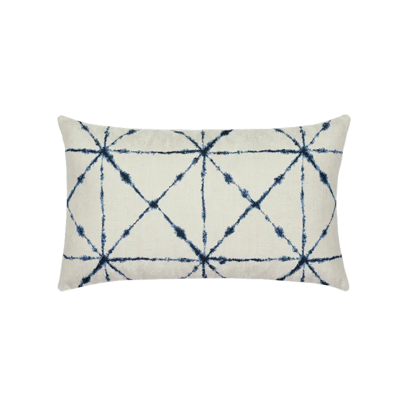 Elaine Smith Trilogy Indigo Pillow