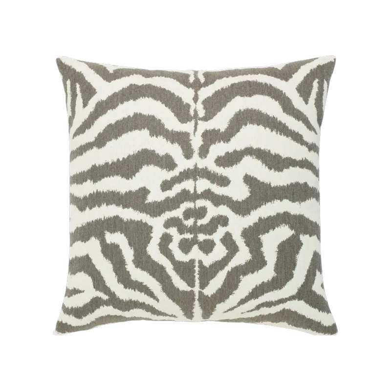 Elaine Smith Zebra Gray Pillow