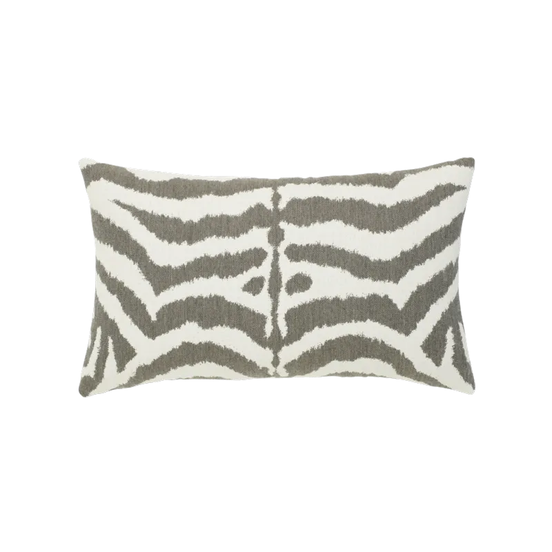 Elaine Smith Zebra Gray Pillow