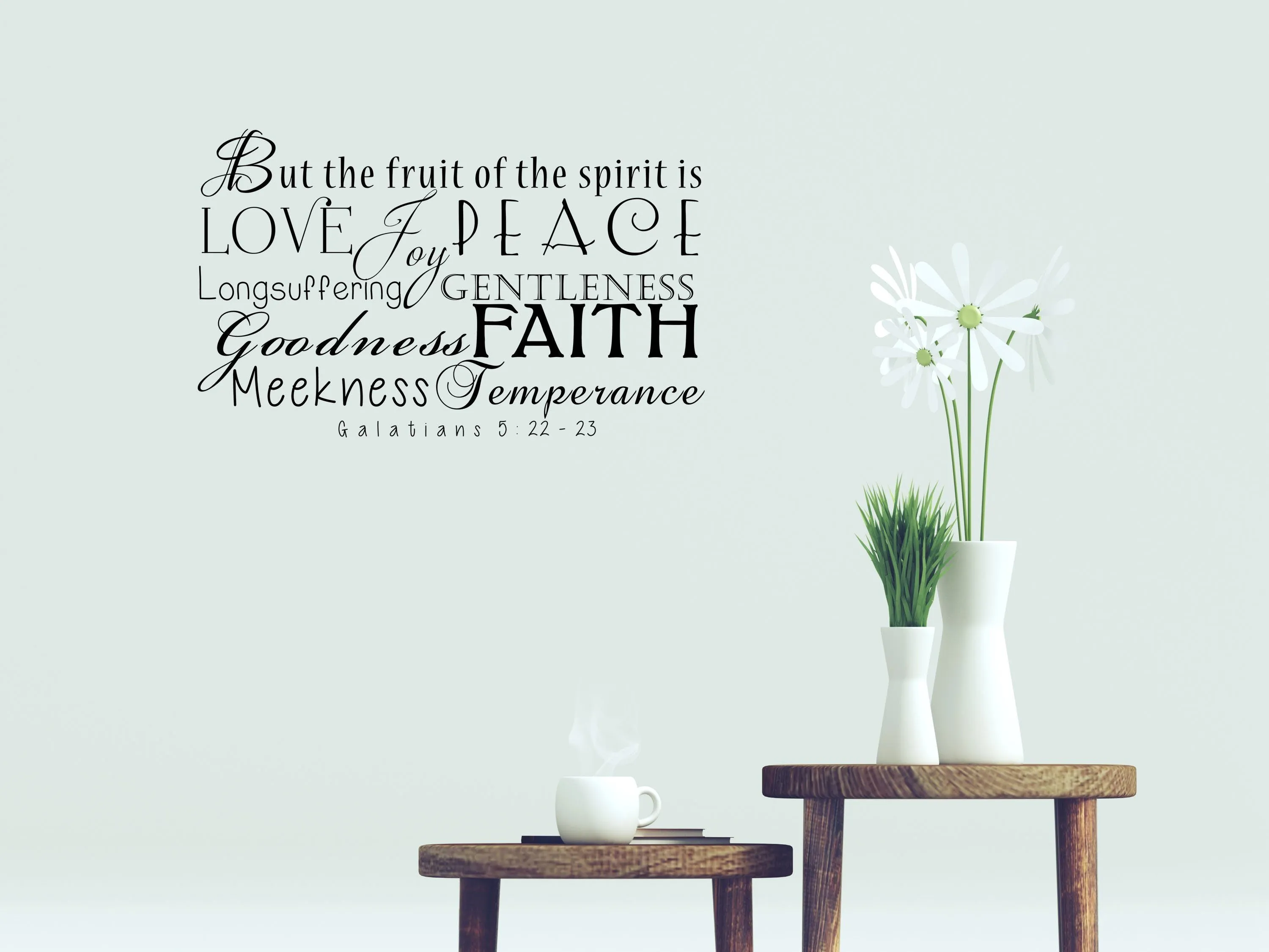 Galatians 5:22 But The Fruit Of The Spirit Scripture Wall Decal