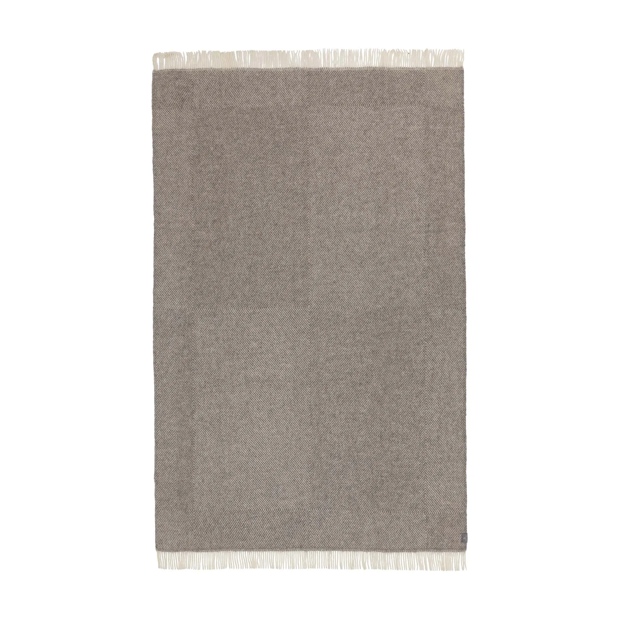 Gotland Wool Blanket [Grey/Cream]