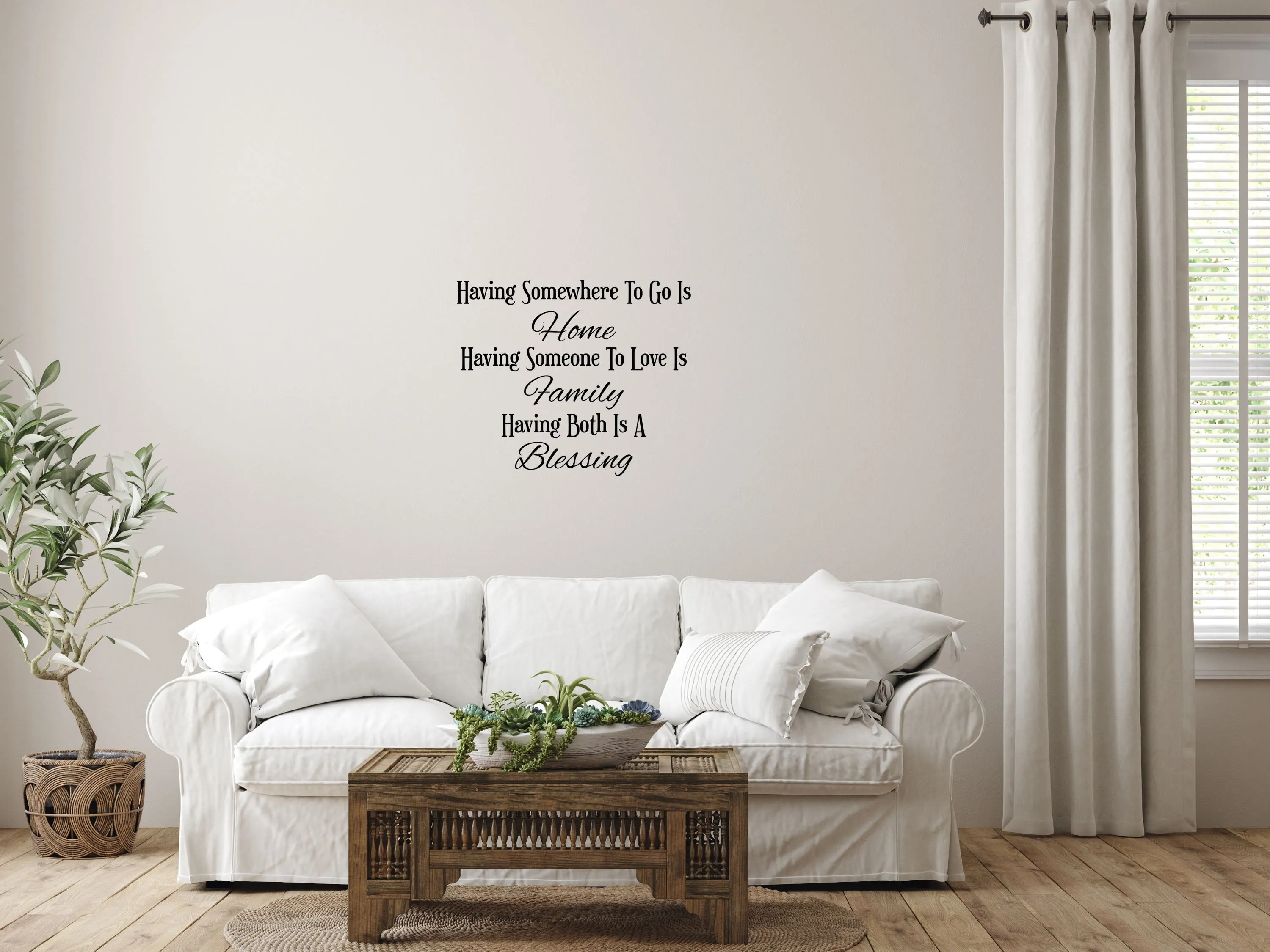 Having Somewhere To Go Wall Decal