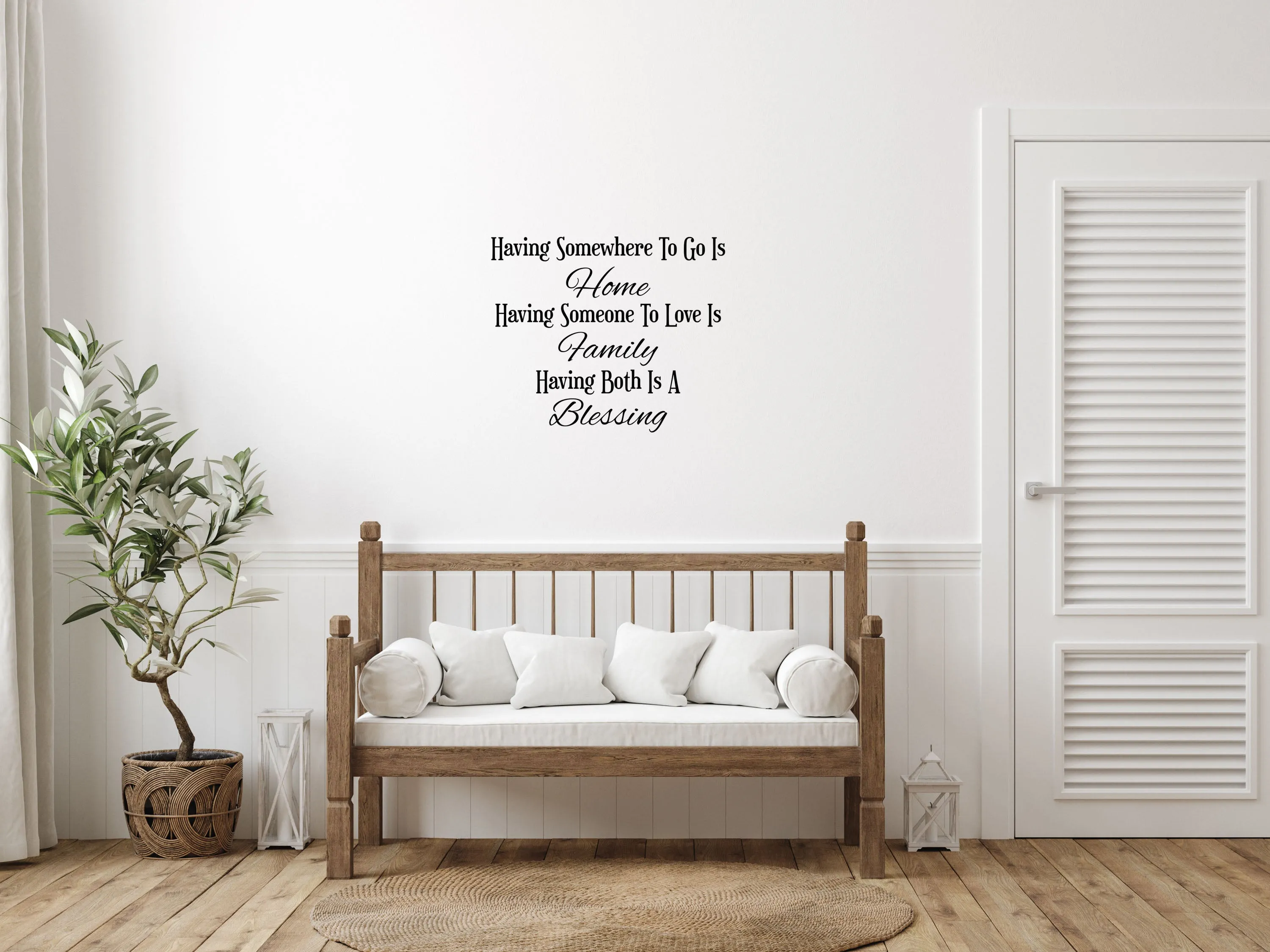 Having Somewhere To Go Wall Decal