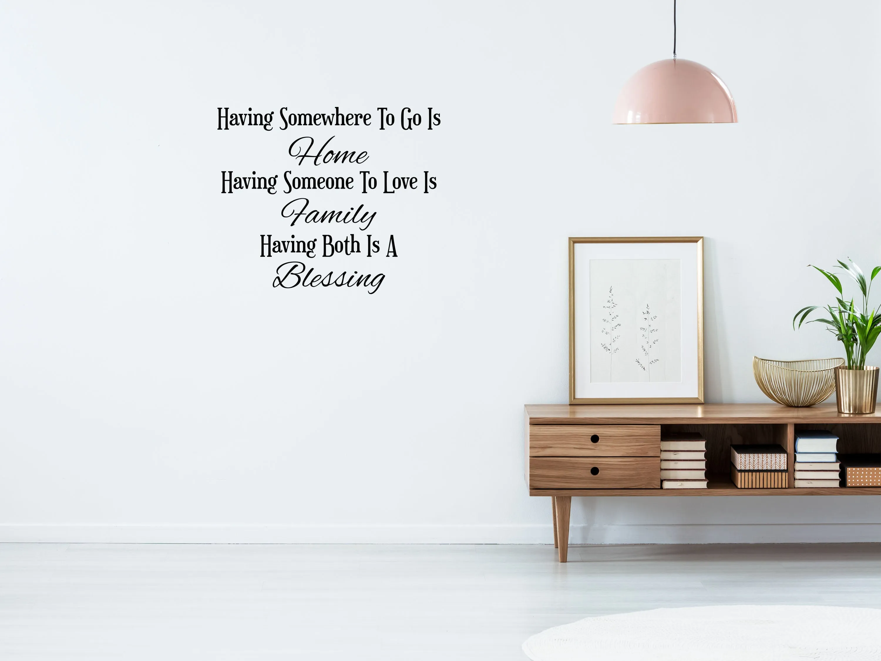 Having Somewhere To Go Wall Decal