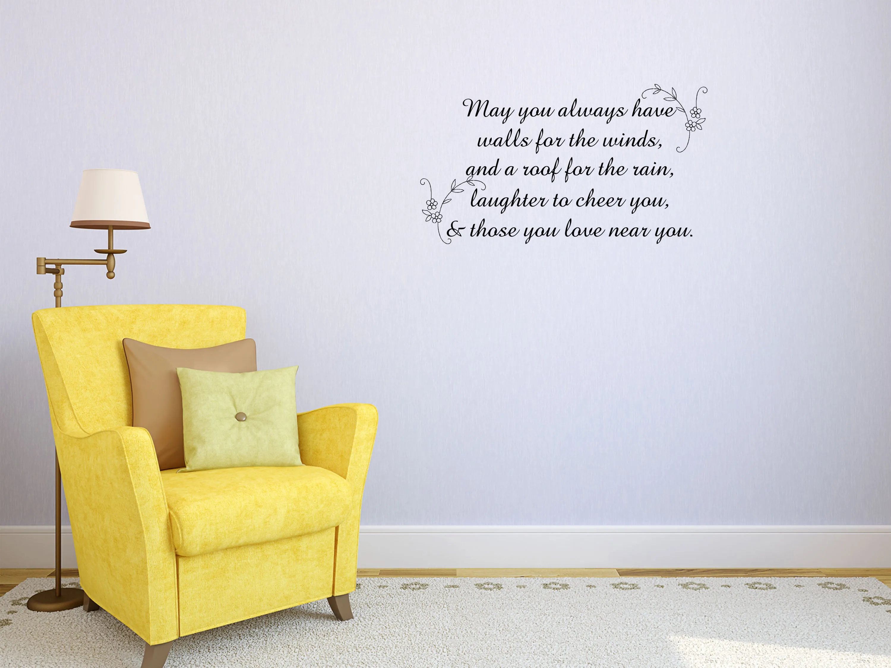 Irish Blessing Wall Decal