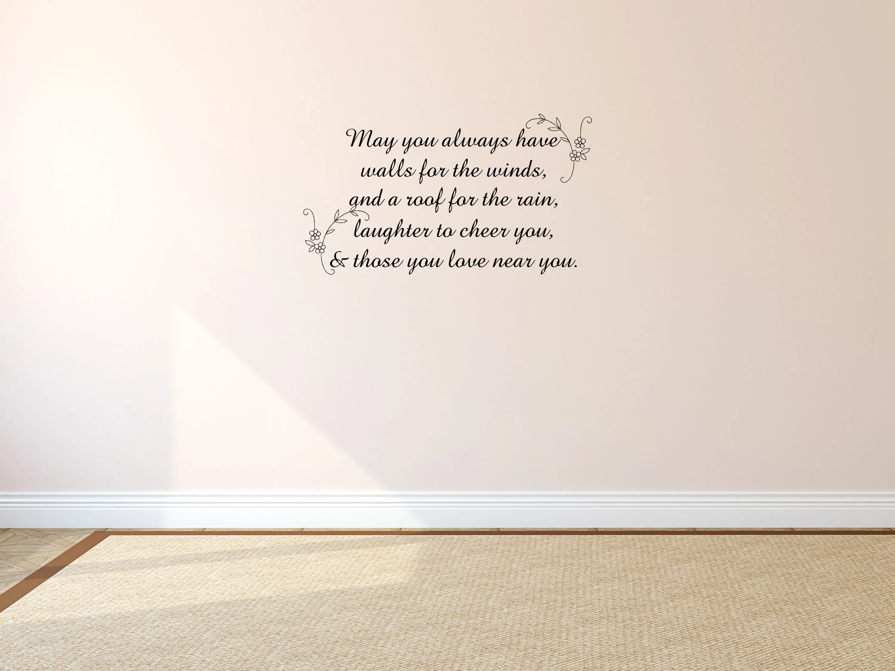 Irish Blessing Wall Decal