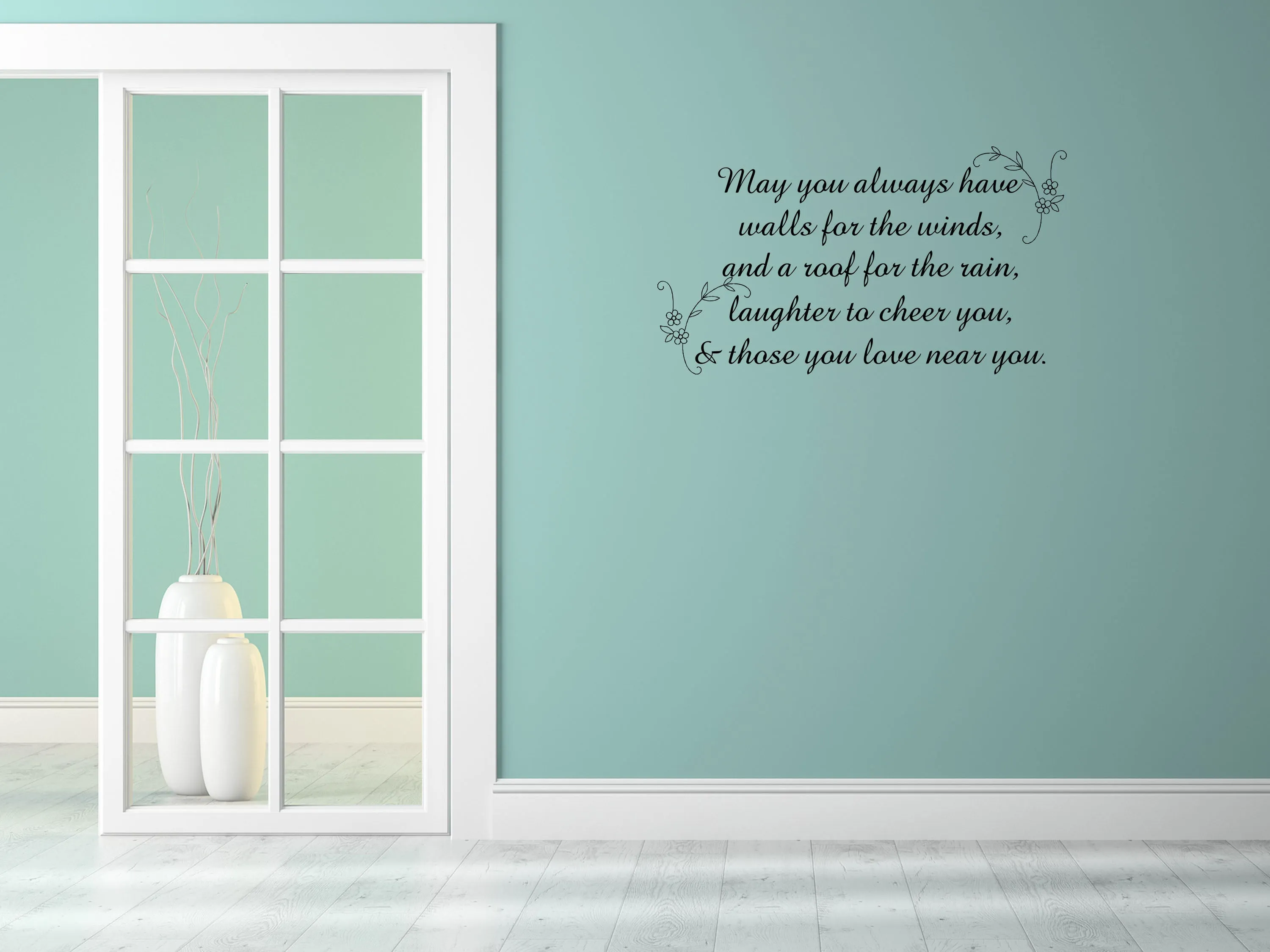 Irish Blessing Wall Decal