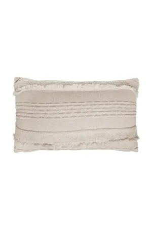 KNITTED CUSHION AIR DUNE WHITE