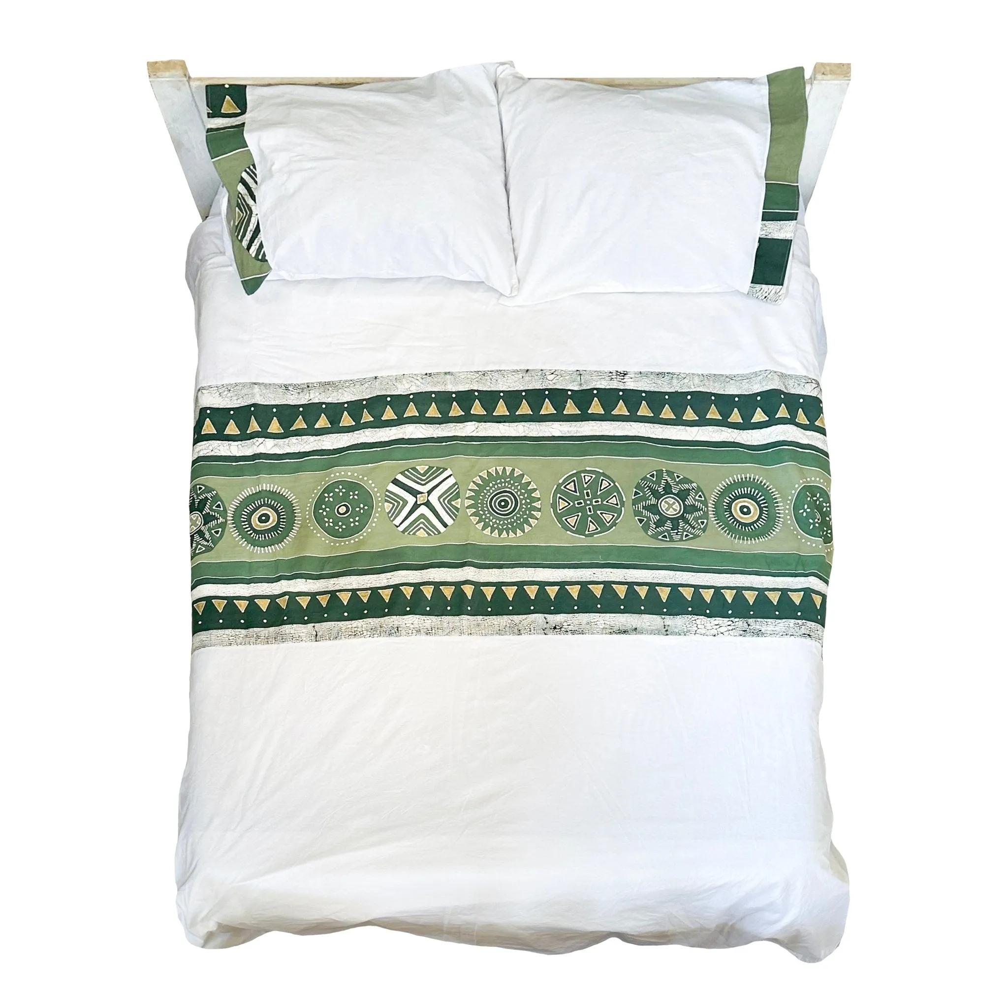 Kuosi Jade Green Duvet Cover Bedding Set