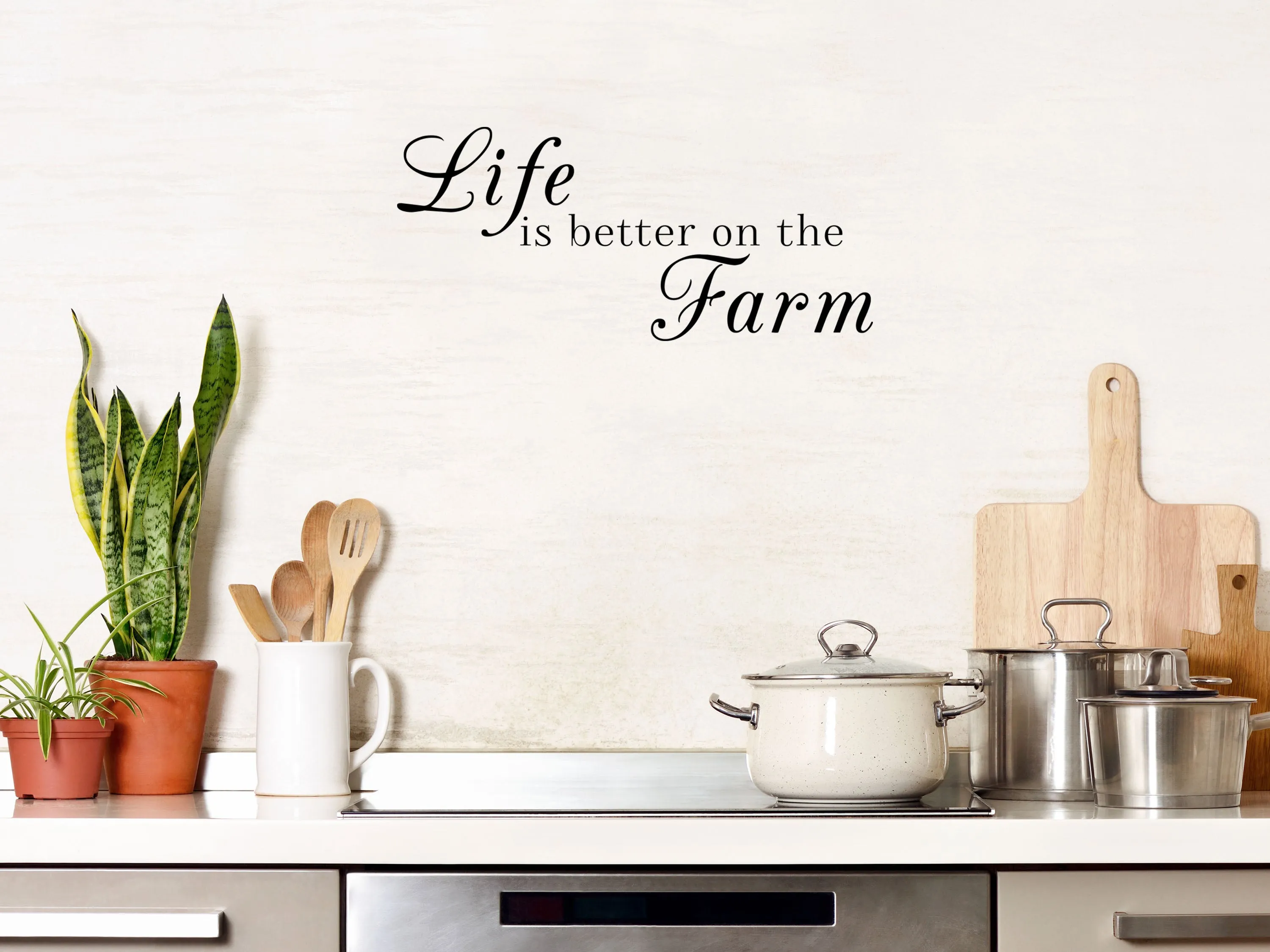 Life Is Better On The Farm Vinyl Wall Decal