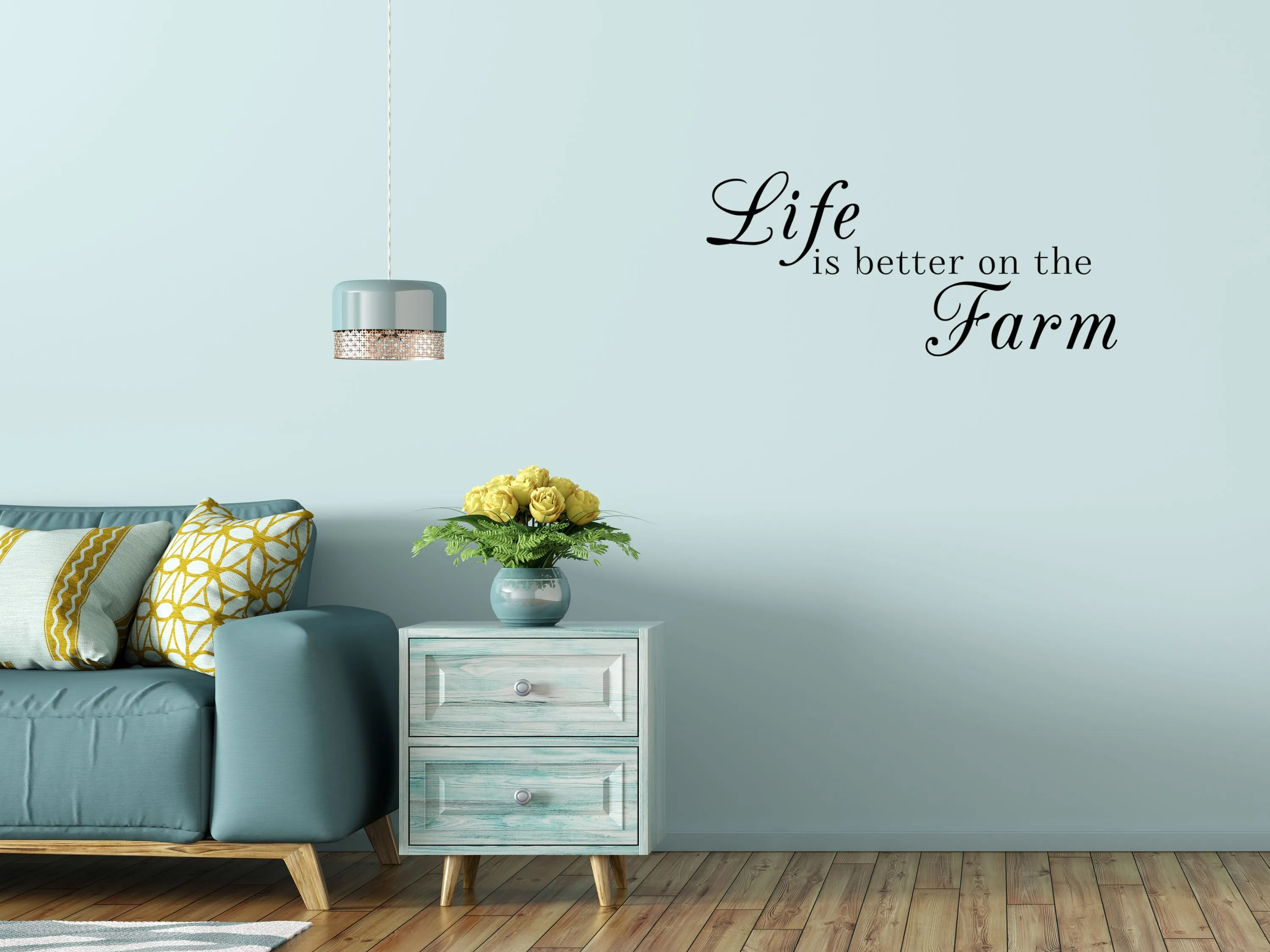 Life Is Better On The Farm Vinyl Wall Decal