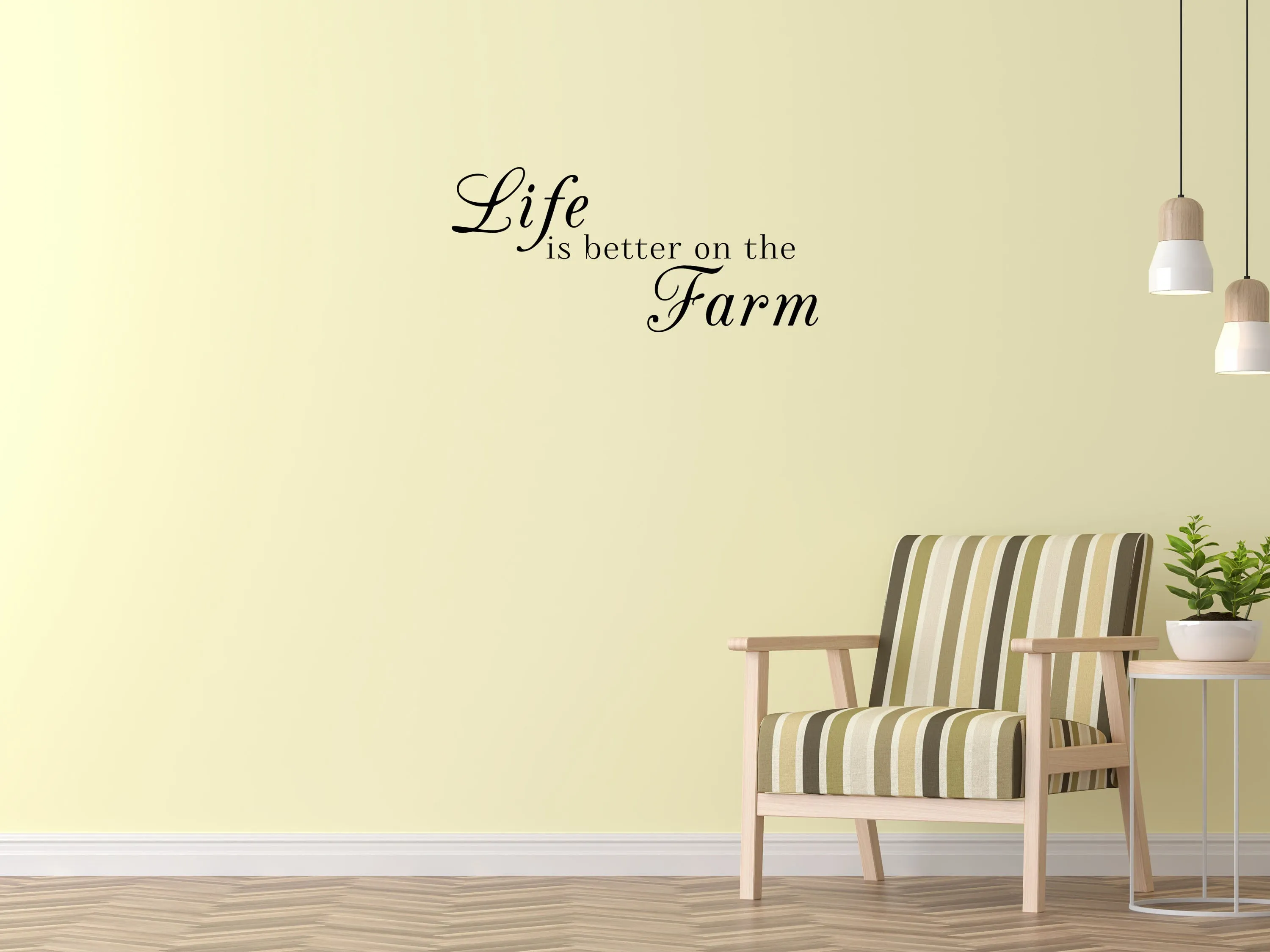 Life Is Better On The Farm Vinyl Wall Decal