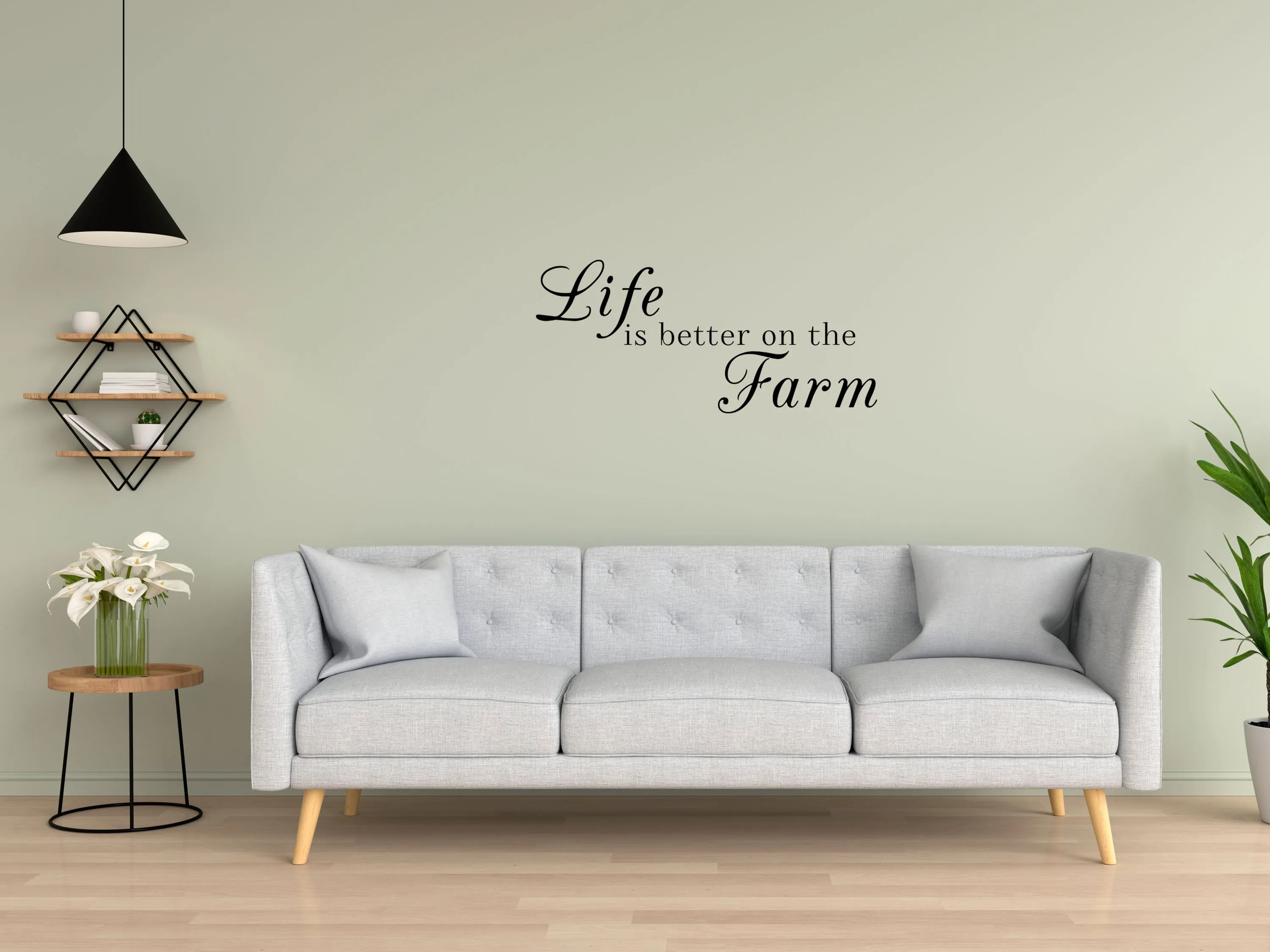 Life Is Better On The Farm Vinyl Wall Decal