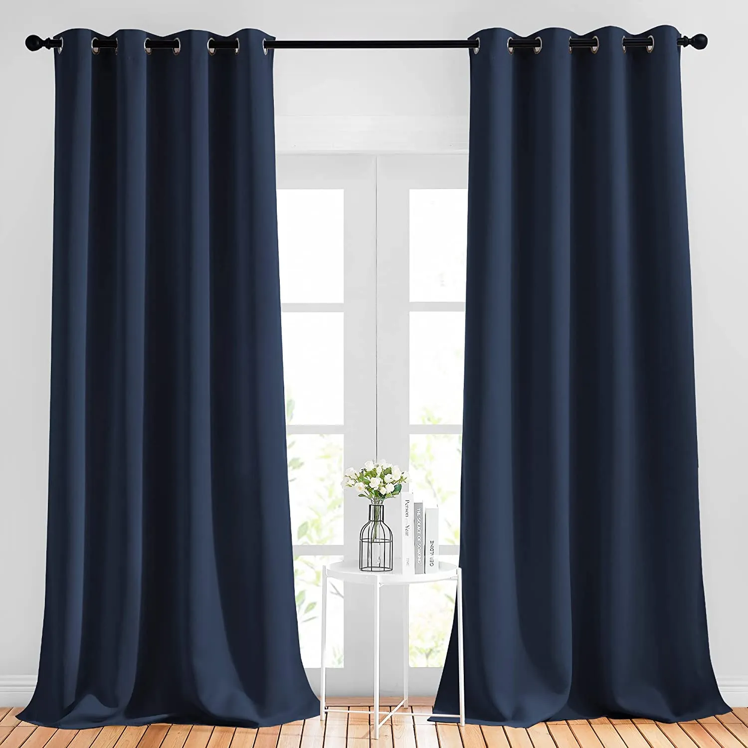 Light Blocking Curtain Room Darkening Drapes 52" W x 120" L