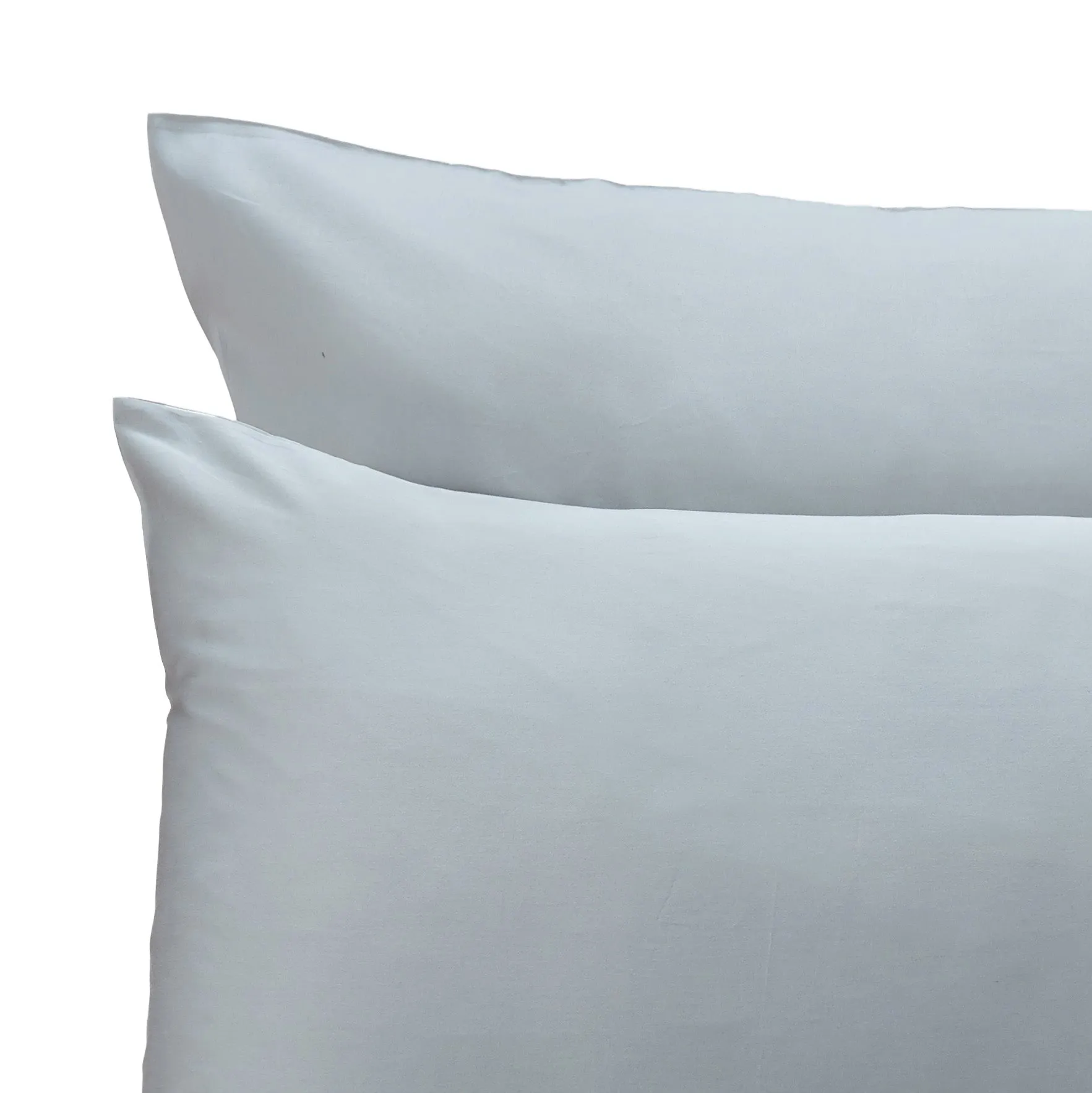 Millau Sateen Pillowcase [Light green grey]