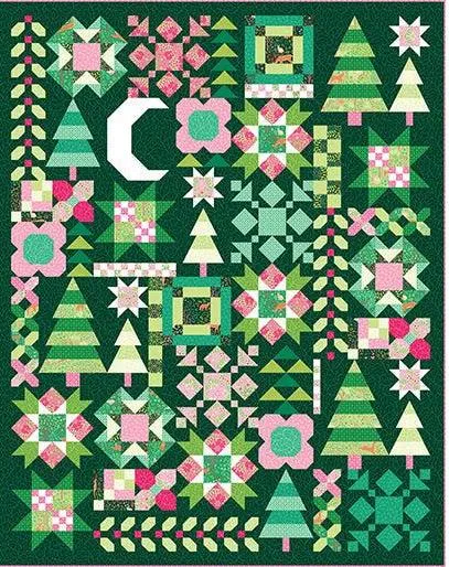 Moonlit Forest Quilt Pattern