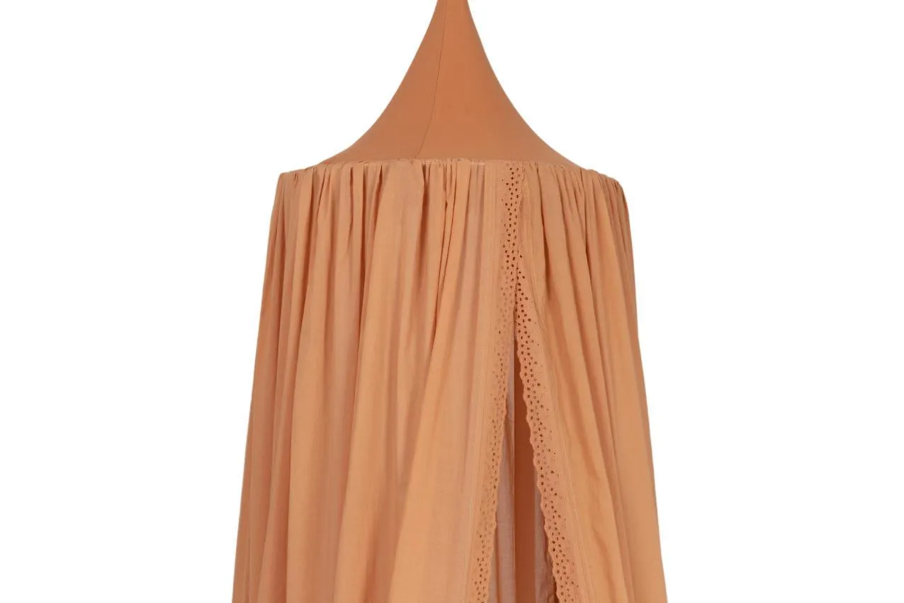 Nobodinoz Vera Canopy Eyelet | Sienna Brown