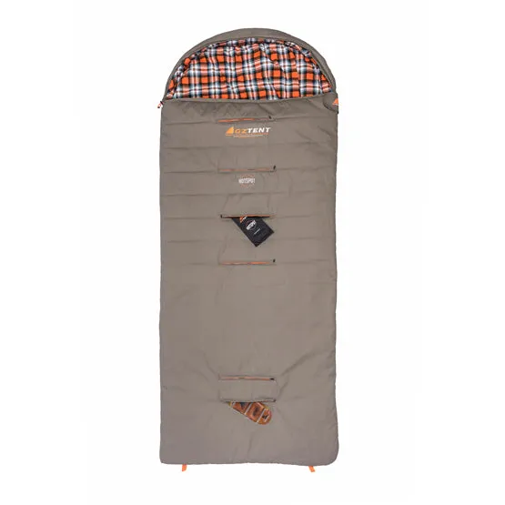 Oztent Redgum HotSpot™ XL Heated Sleeping Bag