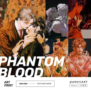 Part 1. Phantom Blood / JJBA Art print