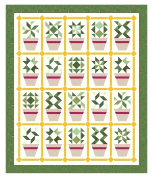 Plant Life Quilt Pattern