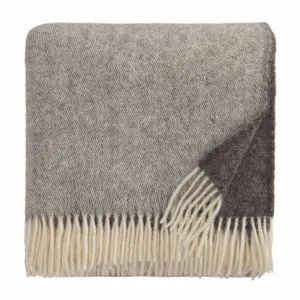 Salakas Wool Blanket [Brown/Grey]